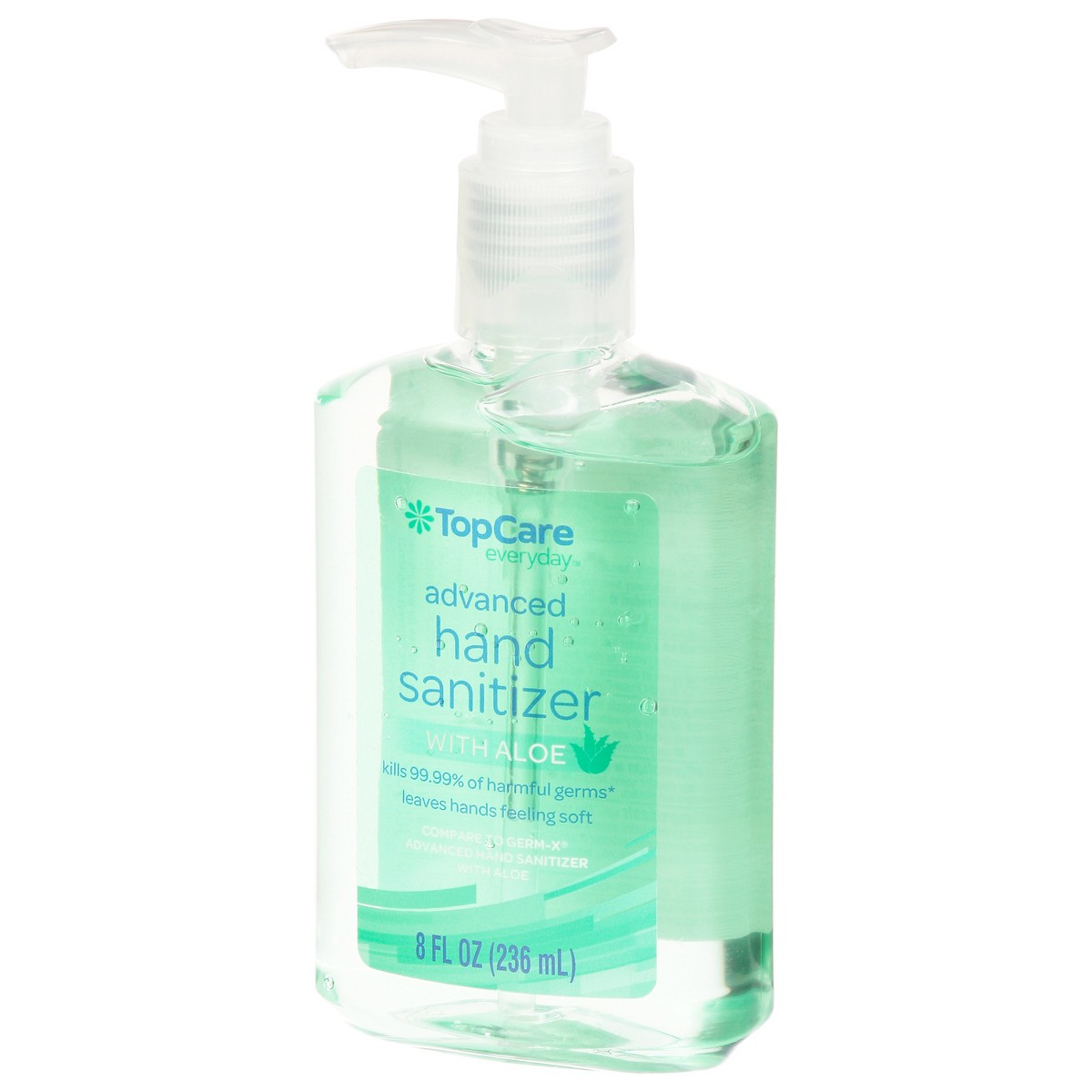 slide 5 of 9, TopCare Everyday Advanced Hand Sanitizer with Aloe 8 fl oz, 8 fl oz