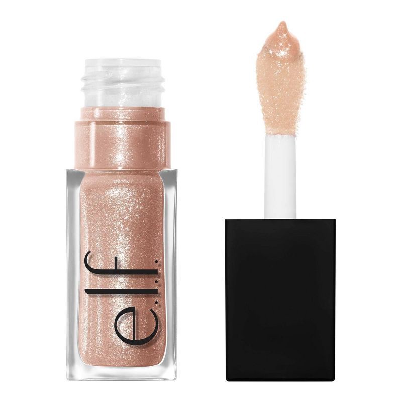 slide 1 of 11, E.L.F. Glow Reviver Lip Oil, Coral Fixation, 1 ct