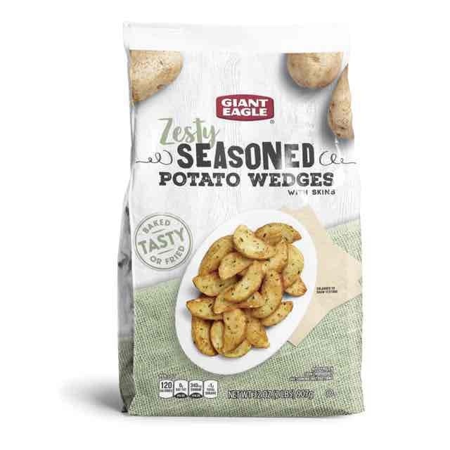 slide 1 of 1, Giant Eagle Ge Seasoned Wedge W/ Skin, 32 oz