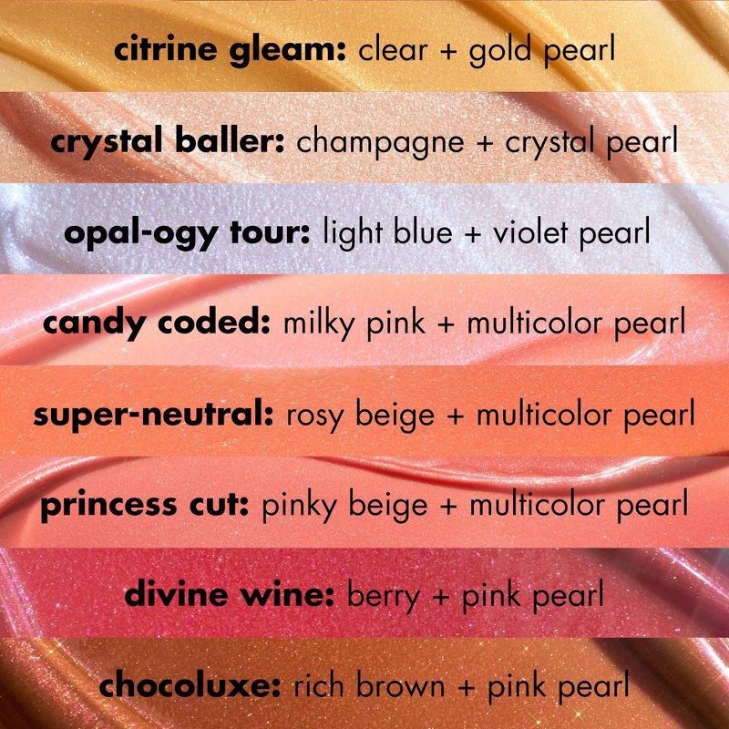 slide 7 of 11, E.L.F. Glow Reviver Lip Oil, Coral Fixation, 0.25 oz