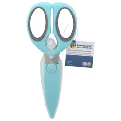 Farberware Silicone Grip Kitchen Scissors - 1 ea