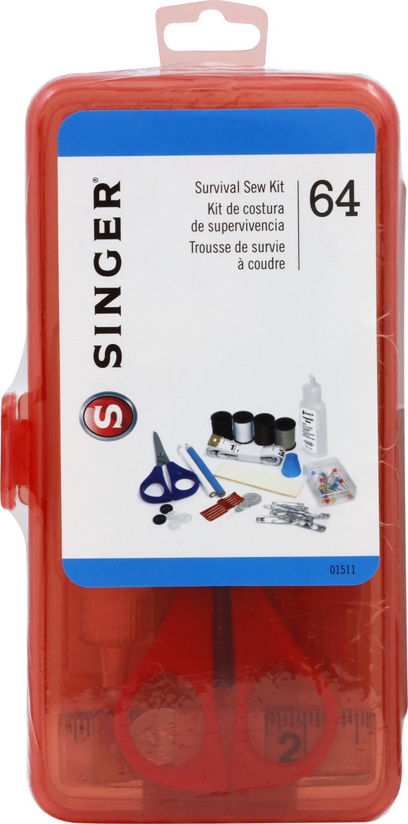 slide 5 of 7, Singer Survival Sew Kit, Assorted Colors, 1 ct