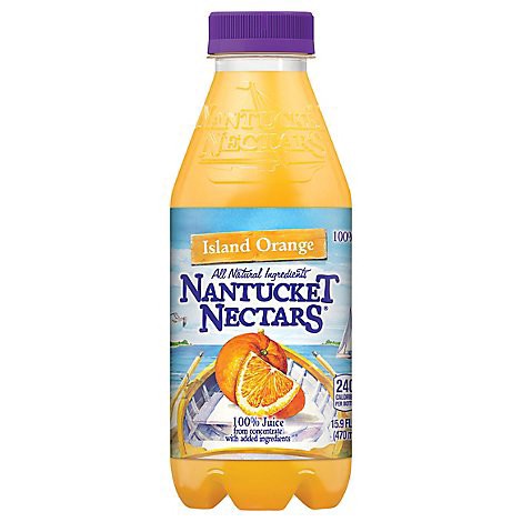 slide 1 of 1, Nantucket Nectars Orange 100% Juice- 15.9 fl oz, 15.9 fl oz