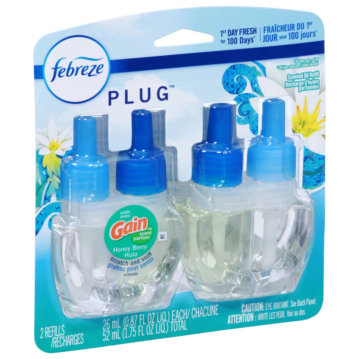 slide 2 of 9, Febreze Af Plug Berry Hula, 0.87 fl oz