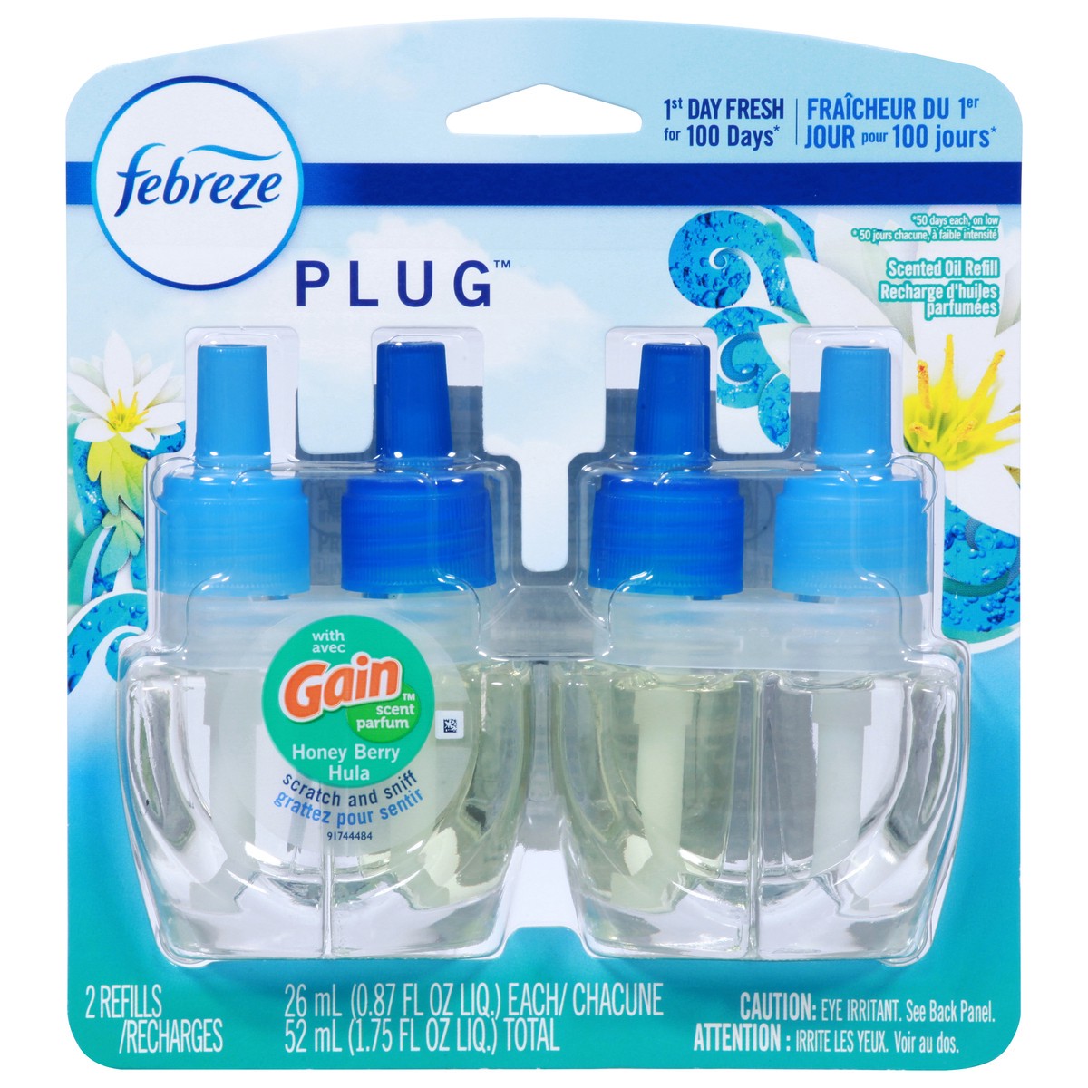 slide 1 of 9, Febreze Af Plug Berry Hula, 0.87 fl oz