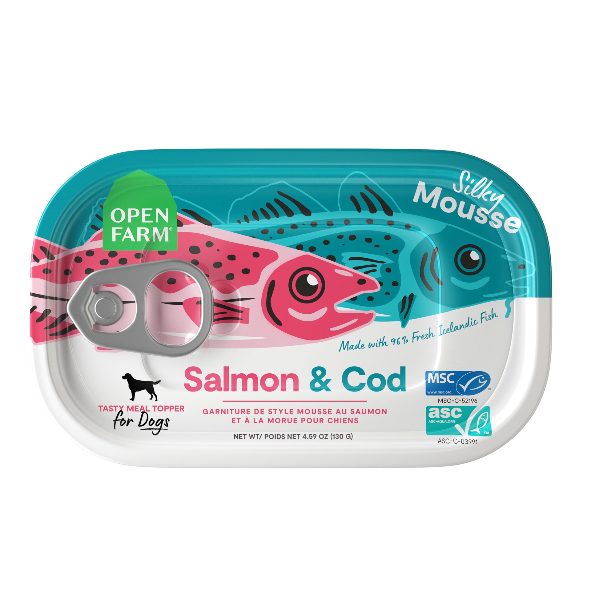 slide 1 of 2, OPEN FARM Salmon & Cod Topper for Dogs 4.59 oz, 4.59 oz