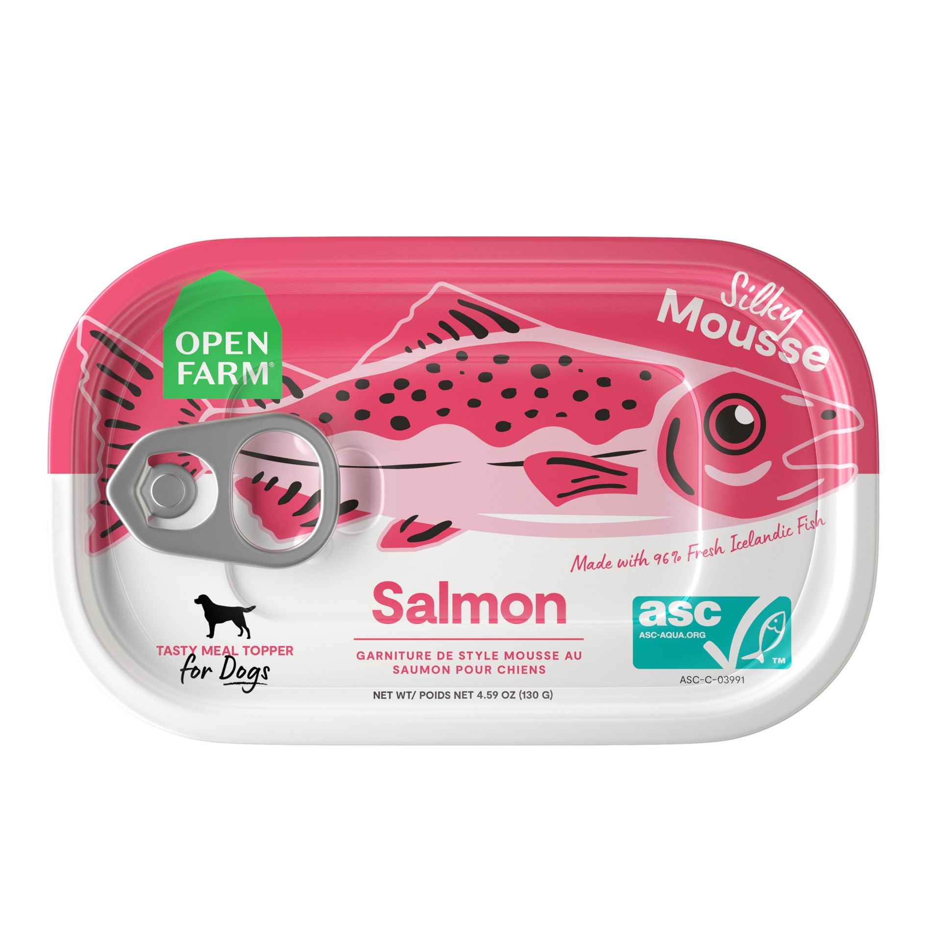 slide 1 of 2, OPEN FARM Salmon for Topper Dogs 4.59 oz, 4.59 oz