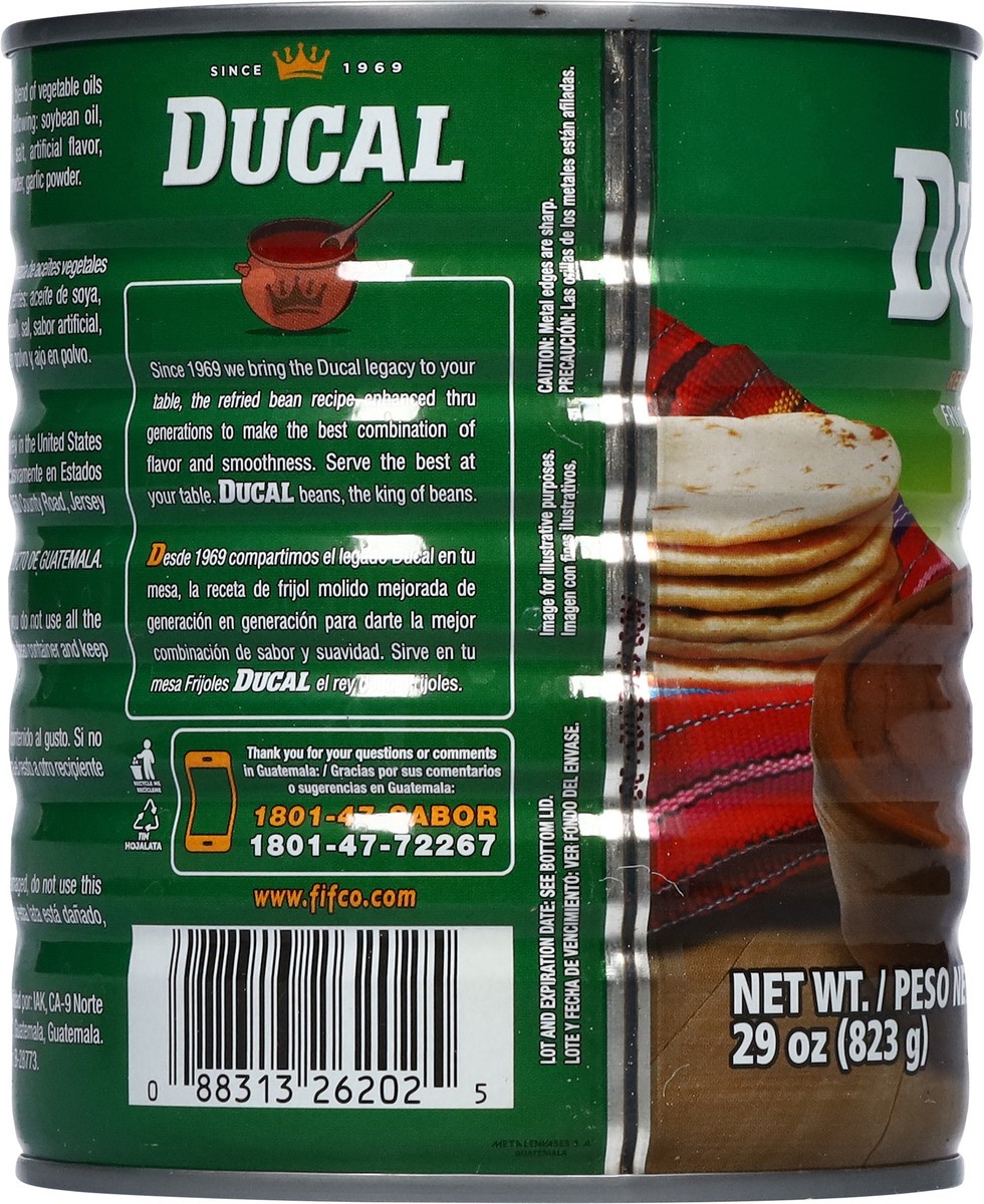 slide 3 of 12, Ducal Refried Red Beans 29 oz, 29 oz