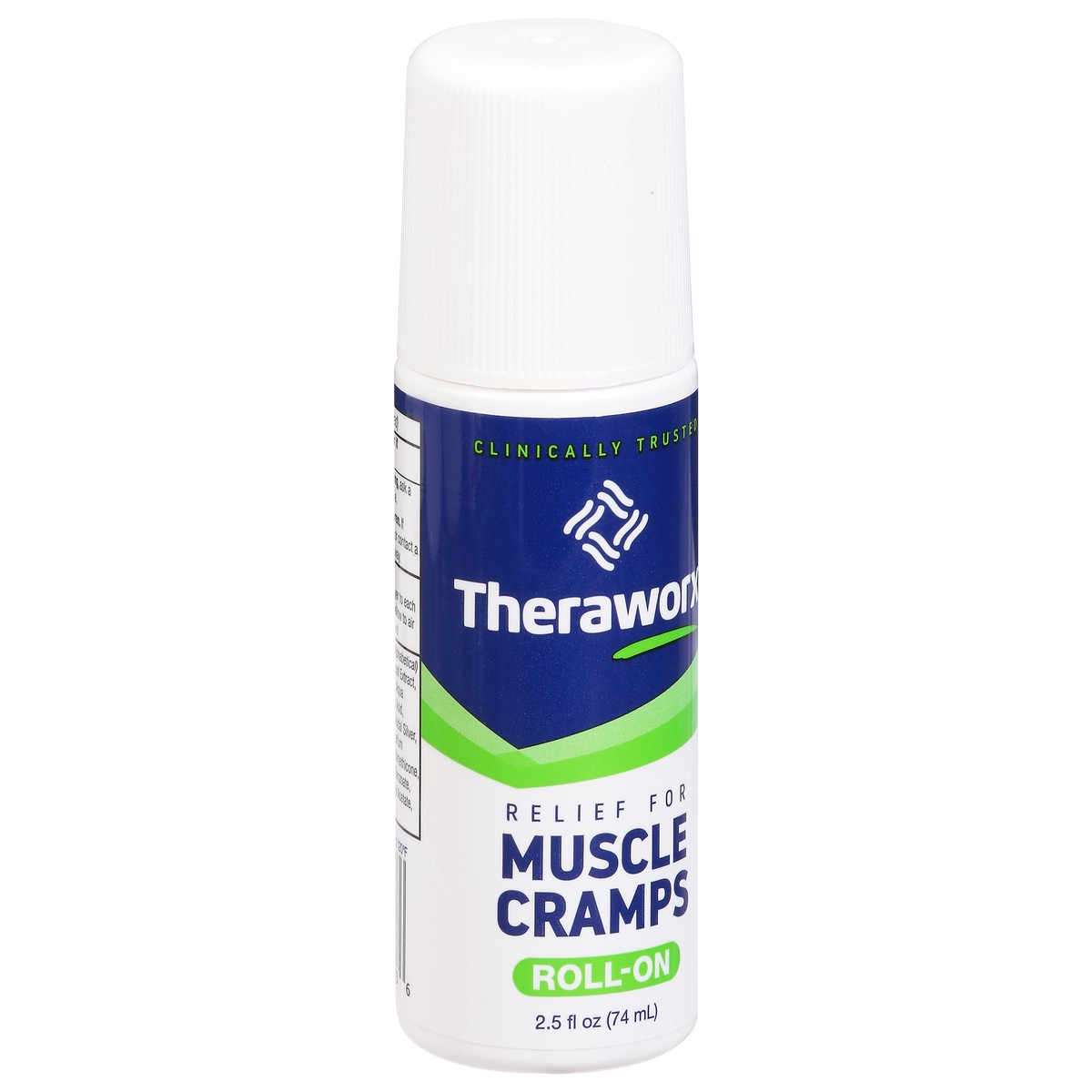 slide 5 of 9, Theraworx Roll-On Relief for Muscle Cramps 2.5 fl oz, 2.5 oz