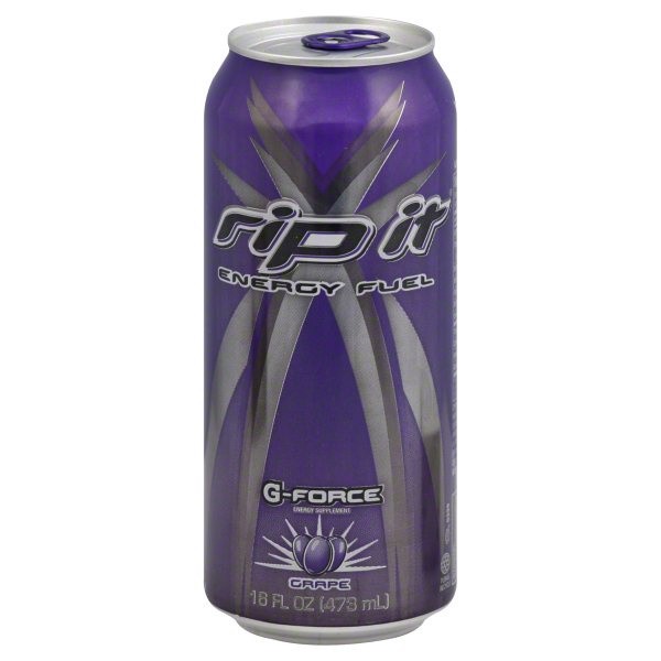 slide 1 of 1, Rip It Energy Fuel, G-Force, Grape - 16 oz, 16 oz