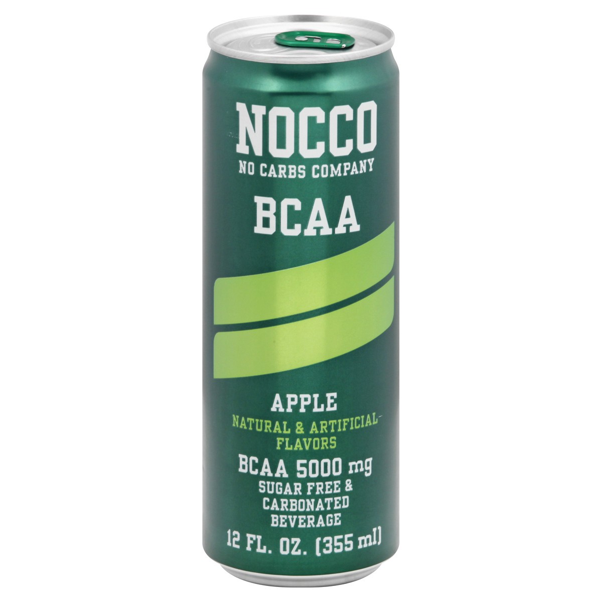 slide 12 of 12, Nocco Sugar Free Apple Carbonated Beverage 12 oz, 12 oz