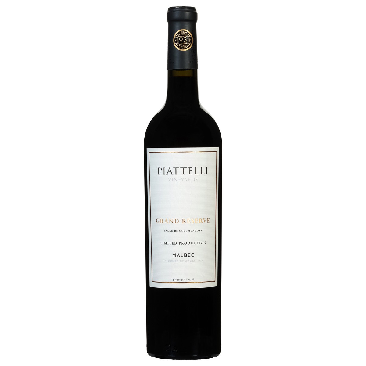 slide 6 of 11, Piattelli Vineyards Grand Reserve Malbec 750 ml, 750 ml