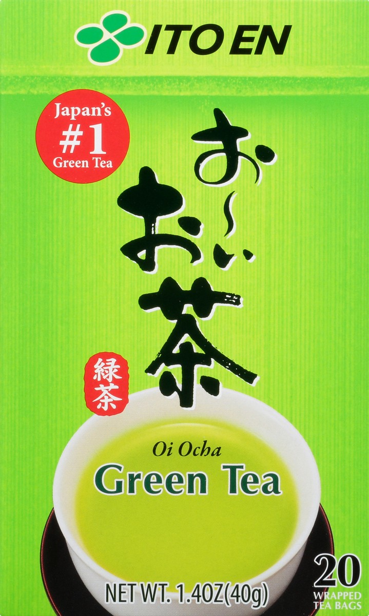 slide 1 of 11, Ito En Wrapped Tea Bags Green Tea - 20 ct, 20 ct