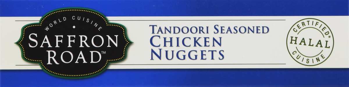 slide 2 of 4, Saffron Road Tandoori Seasoned Chicken Nuggets, 8 oz