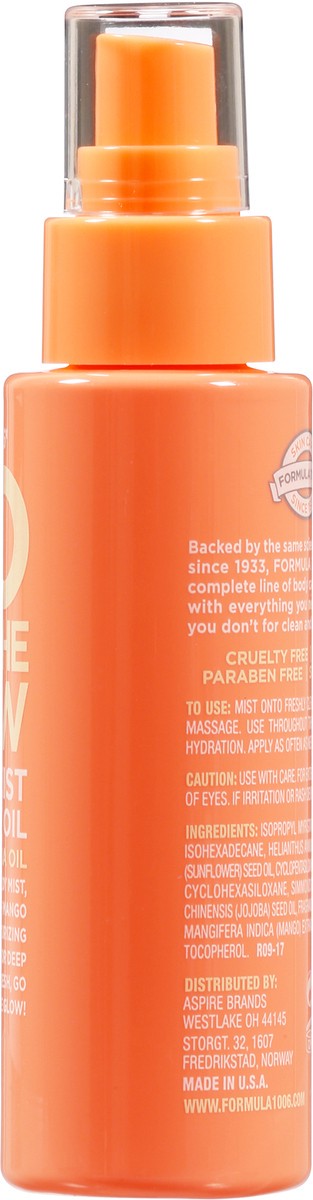 slide 9 of 12, Formula 10.0.6 Go For The Glow Sheer Mist Dry Body Oil, 3.7 fl oz