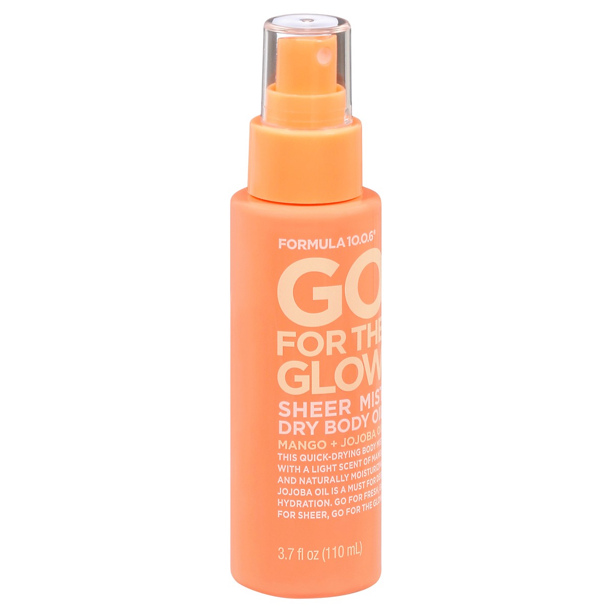 slide 10 of 12, Formula 10.0.6 Go For The Glow Sheer Mist Dry Body Oil, 3.7 fl oz