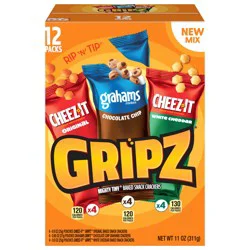 Kelloggs Gripz 3 Flvs Crackers