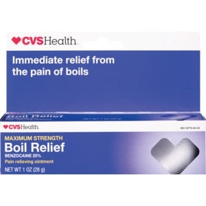 slide 1 of 1, CVS Health Boil Relief Pain Relieving Ointment, 1 oz