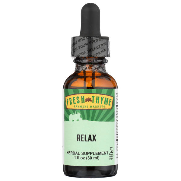 slide 1 of 1, Fresh Thyme Relax, 1 fl oz