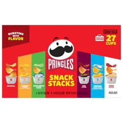 Pringles Snack Stacks Variety Pack Potato Crisps Chips