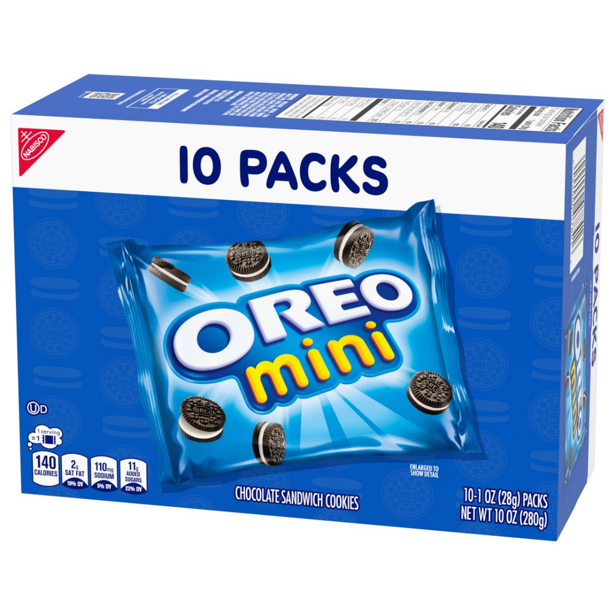 slide 12 of 13, Oreo Mini Oreos Single Serve, 10 oz