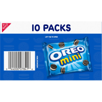 slide 10 of 13, Oreo Mini Oreos Single Serve, 10 oz