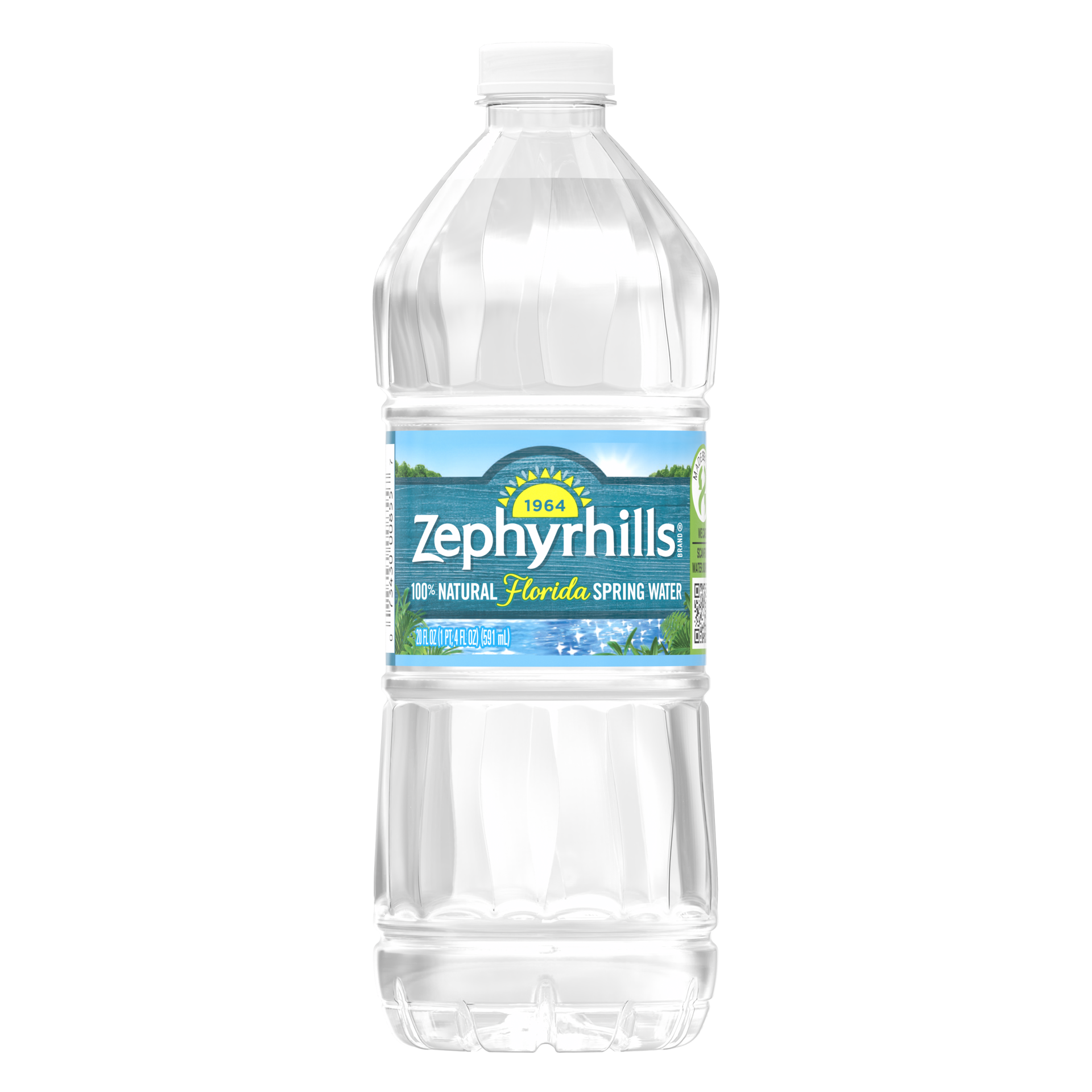 slide 1 of 4, ZEPHYRHILLS Brand 100% Natural Spring Water- 20 oz, 20 oz