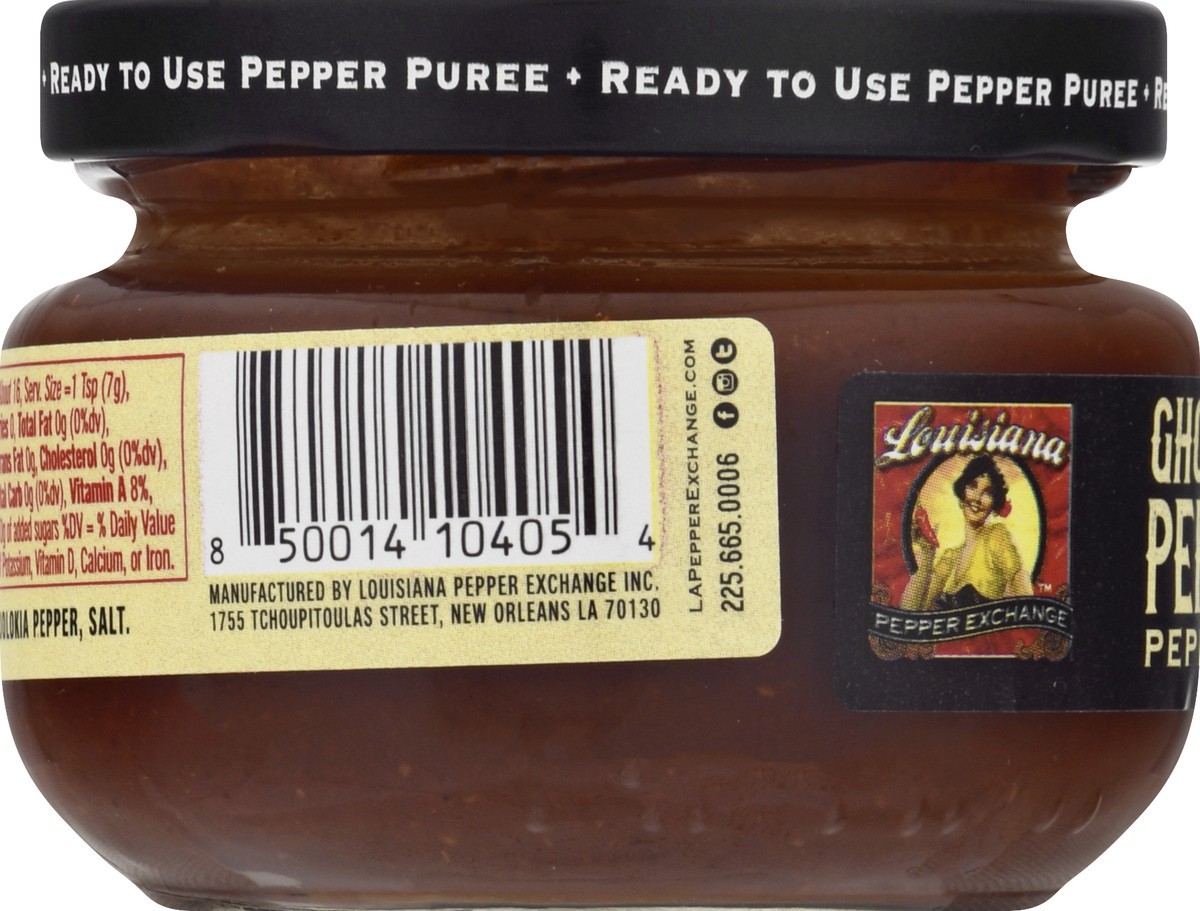 slide 10 of 13, Louisiana Pepper Exchange Ghost Pepper Pepper Puree 4 oz, 4 oz