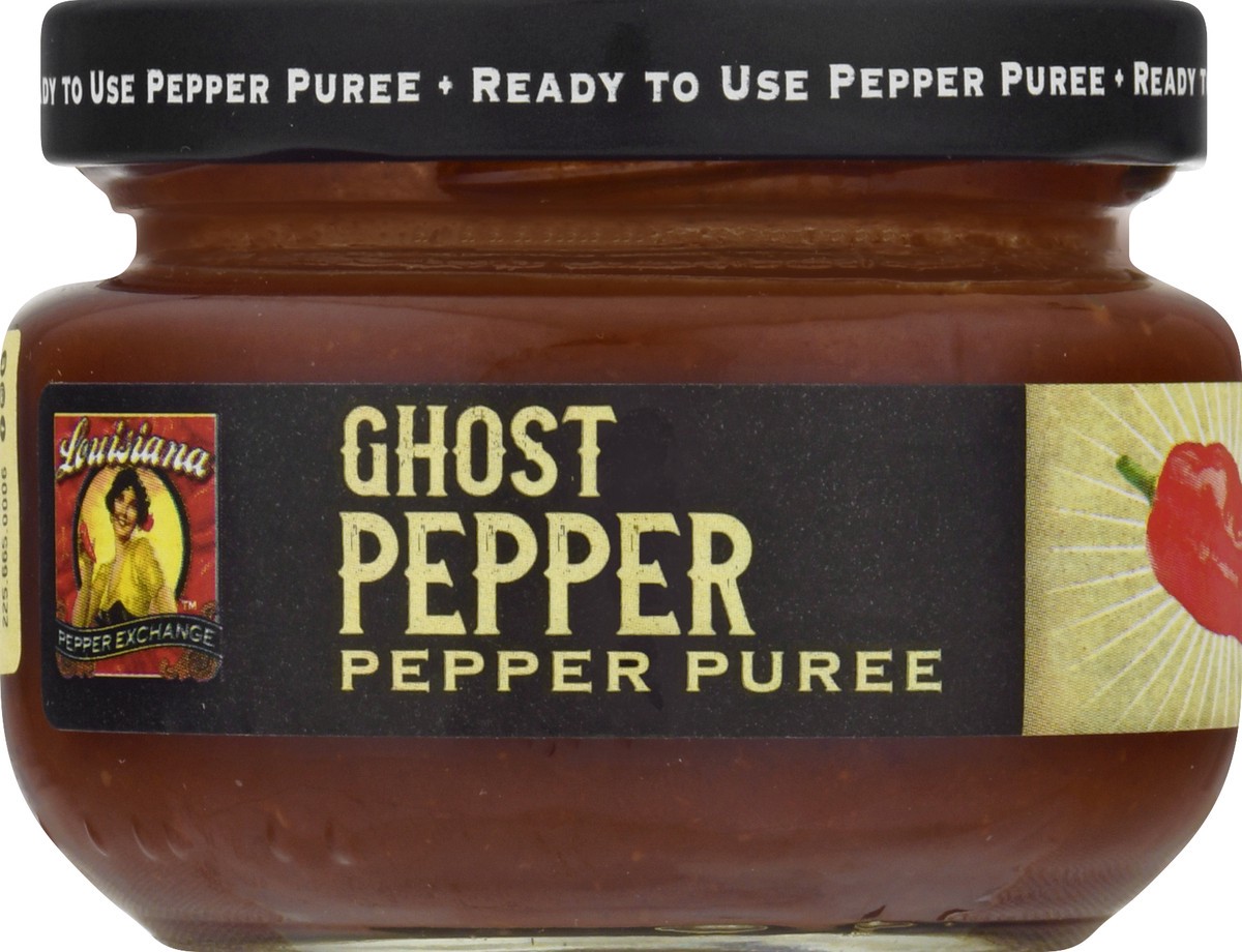 slide 11 of 13, Louisiana Pepper Exchange Ghost Pepper Pepper Puree 4 oz, 4 oz
