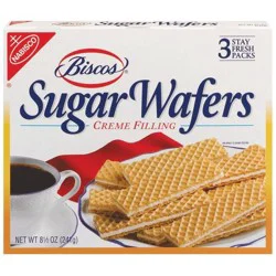 Biscos Sugar Wafers with Creme Filling
