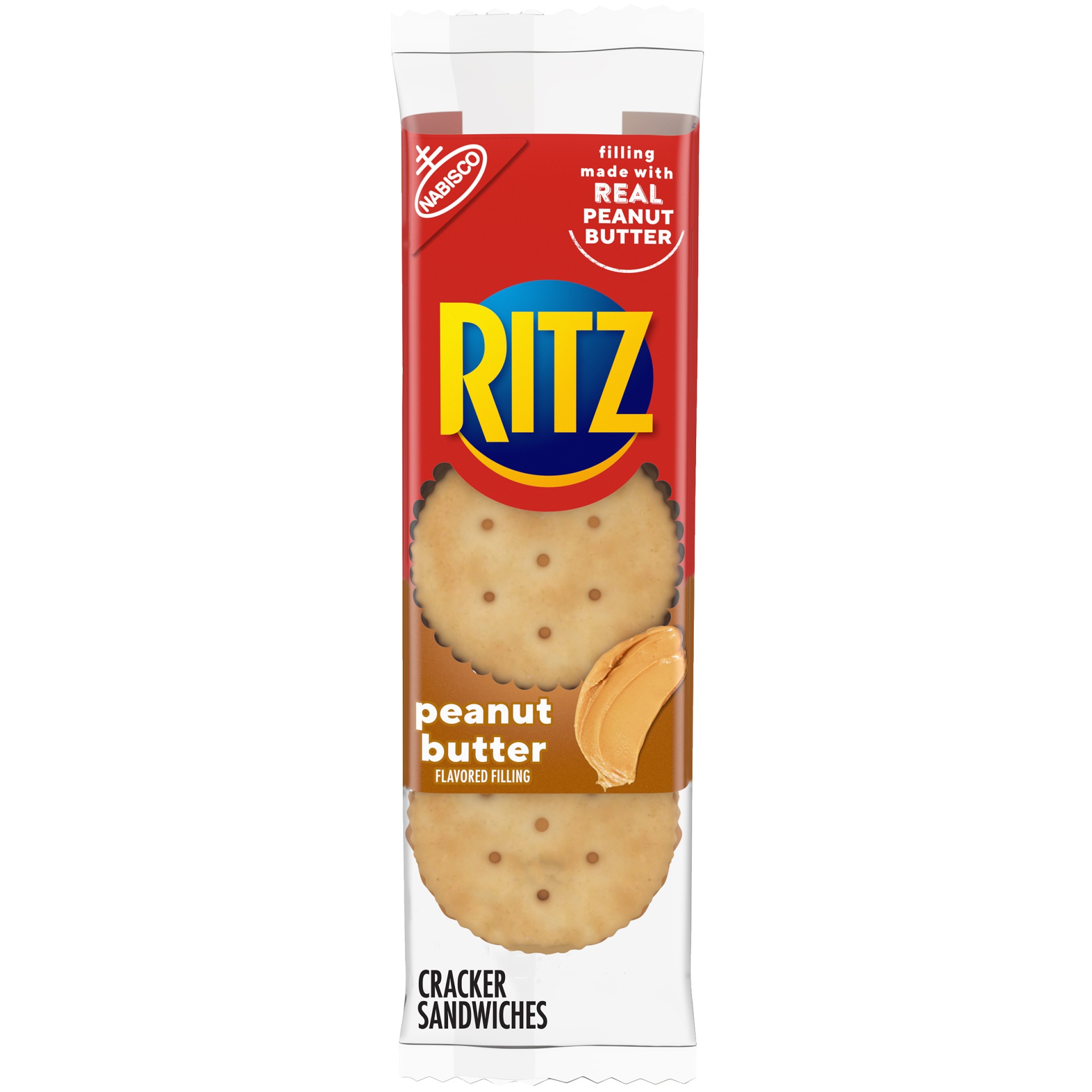 slide 1 of 5, Ritz Nabisco Ritz Peanut Butter Cracker Sandwiches, 1.38 oz