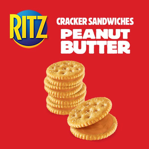 slide 4 of 5, Ritz Nabisco Ritz Peanut Butter Cracker Sandwiches, 1.38 oz