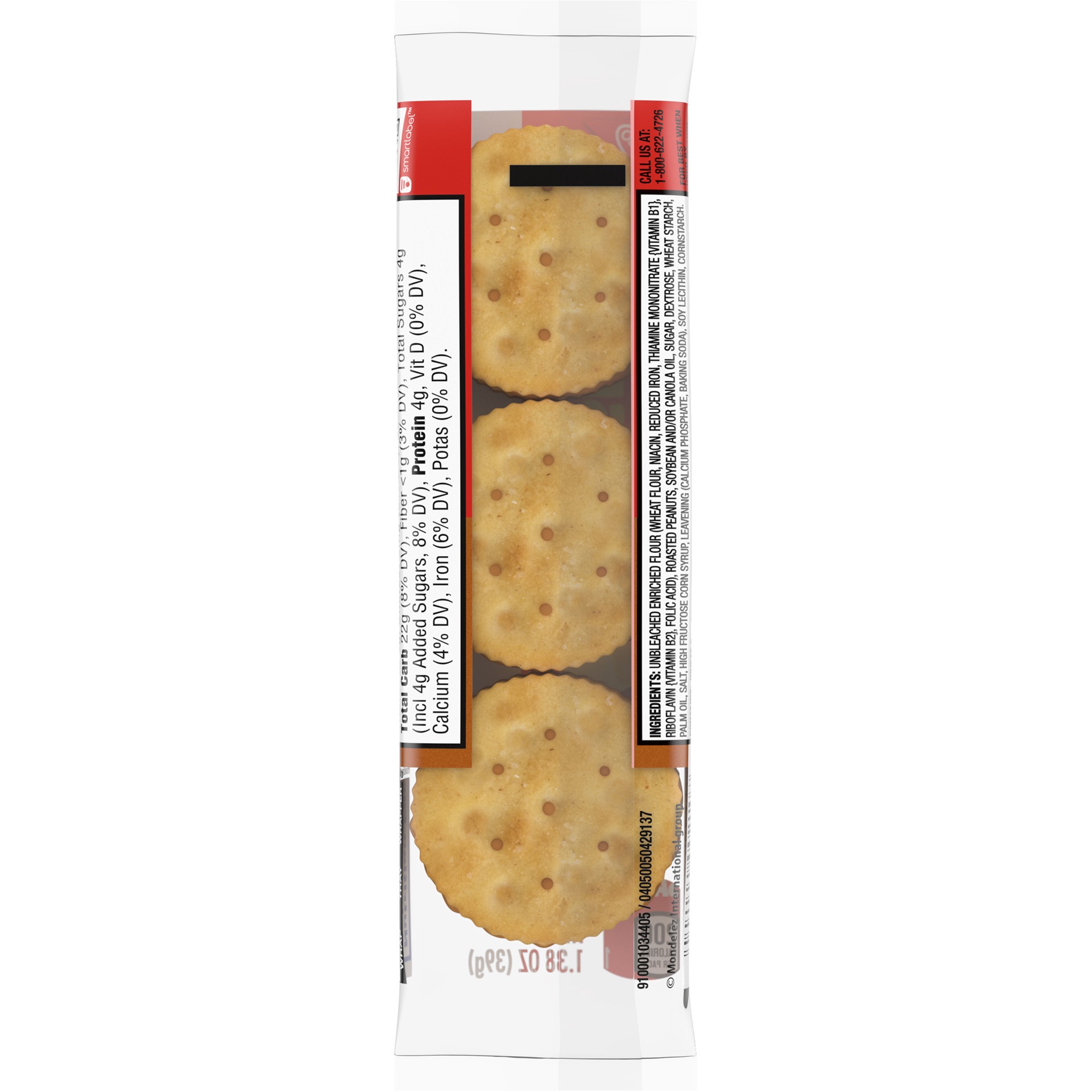 slide 5 of 5, Ritz Nabisco Ritz Peanut Butter Cracker Sandwiches, 1.38 oz