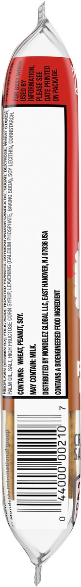 slide 15 of 15, RITZ Peanut Butter Sandwich Crackers, Lunch Snacks, 1.38 oz Snack Pack (6 Crackers Per Pack), 1.38 oz