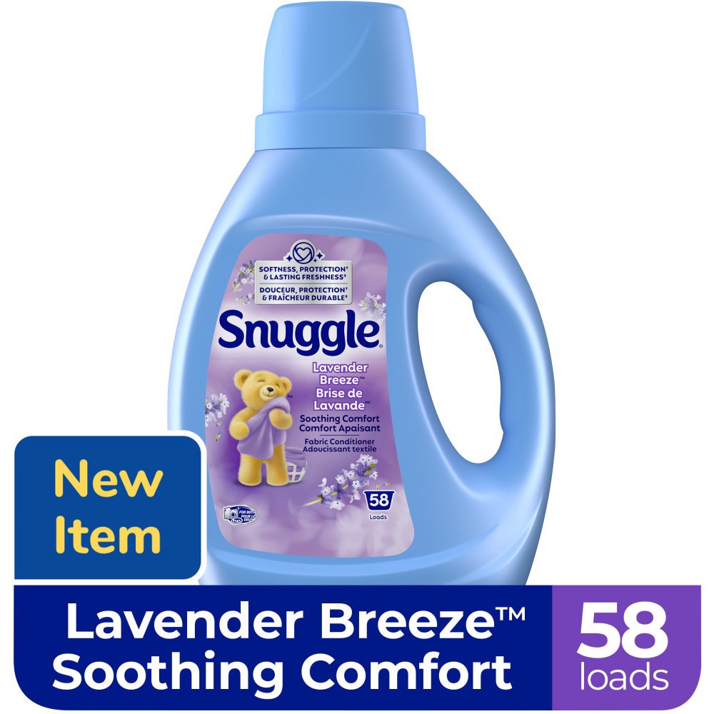 slide 3 of 6, Snuggle Lavender Breeze Fabric Conditioner 39.4 fl oz, 39.4 fl oz
