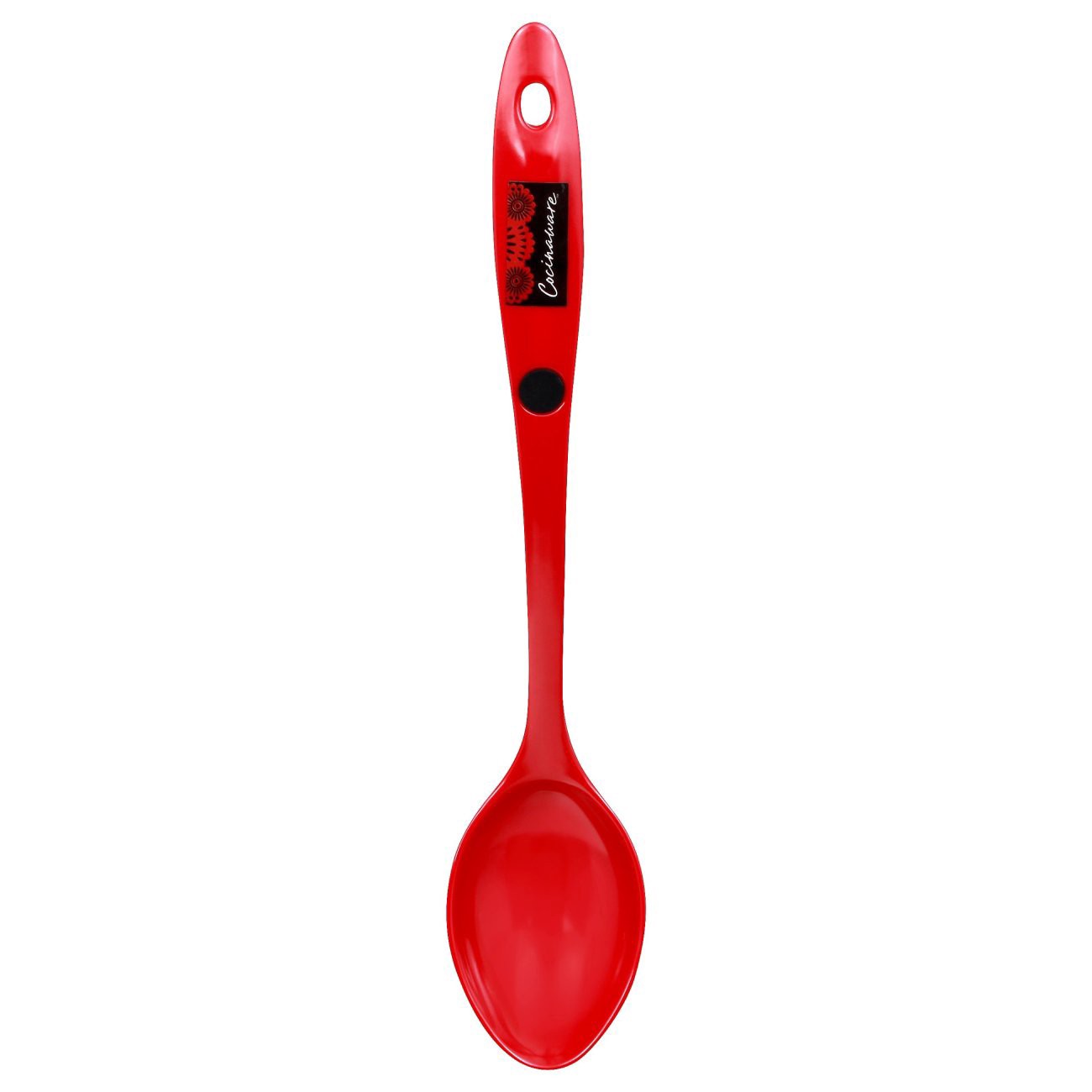 slide 1 of 1, Cocinaware Red Melamine Spoon, 1 ct