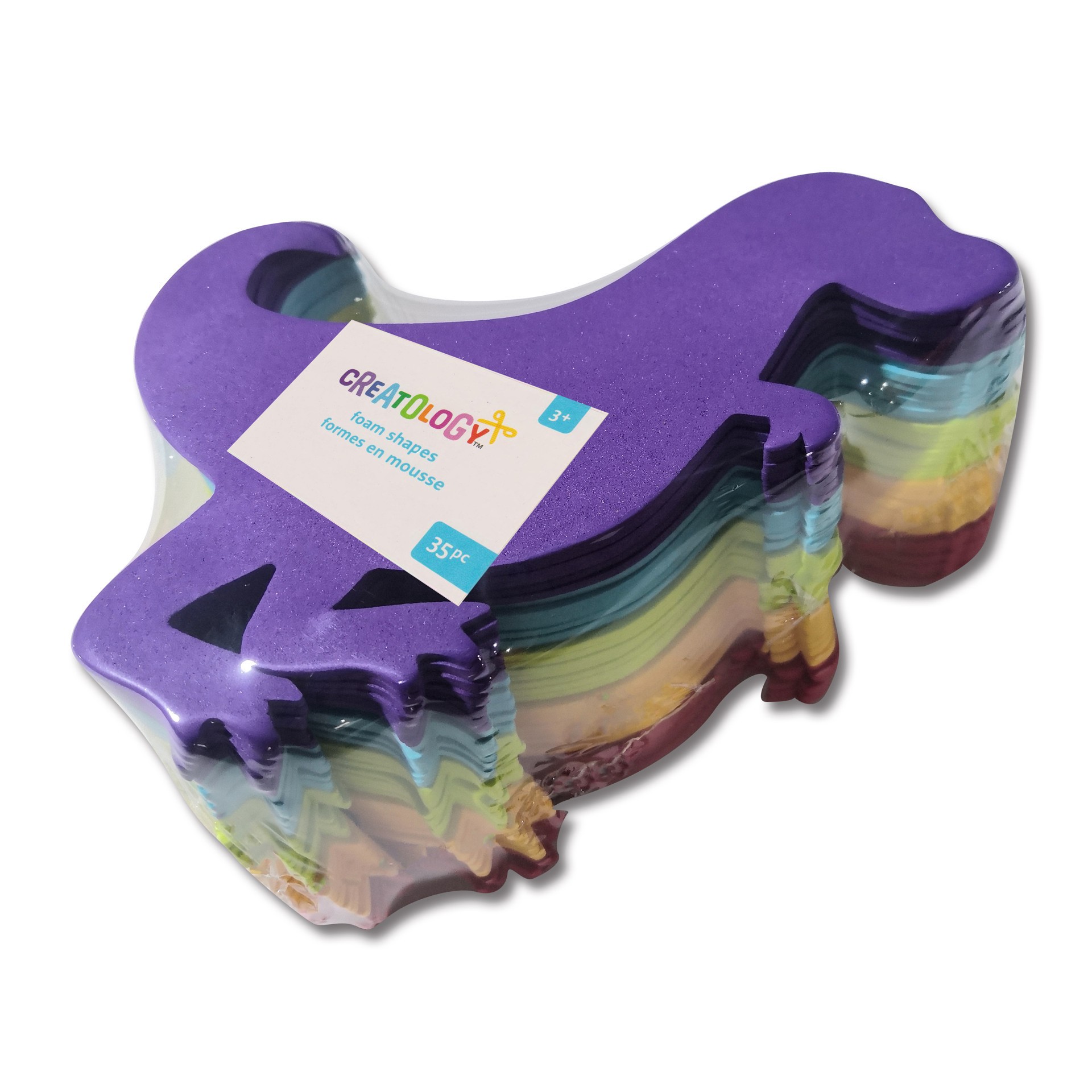 slide 2 of 3, 6.5" Dino Foam Shapes, 35ct. By Creatology, 35 ct