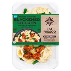 Eat Fresco Southern Blackened Chicken & Pasta With Cheese Sauce