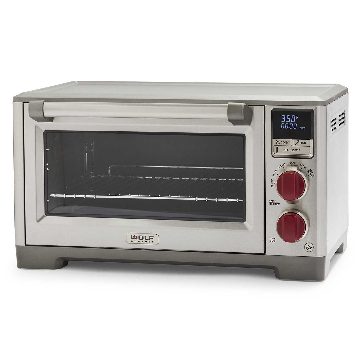 slide 1 of 1, Wolf Gourmet Countertop Oven Elite, Stainless Steel, 1 ct