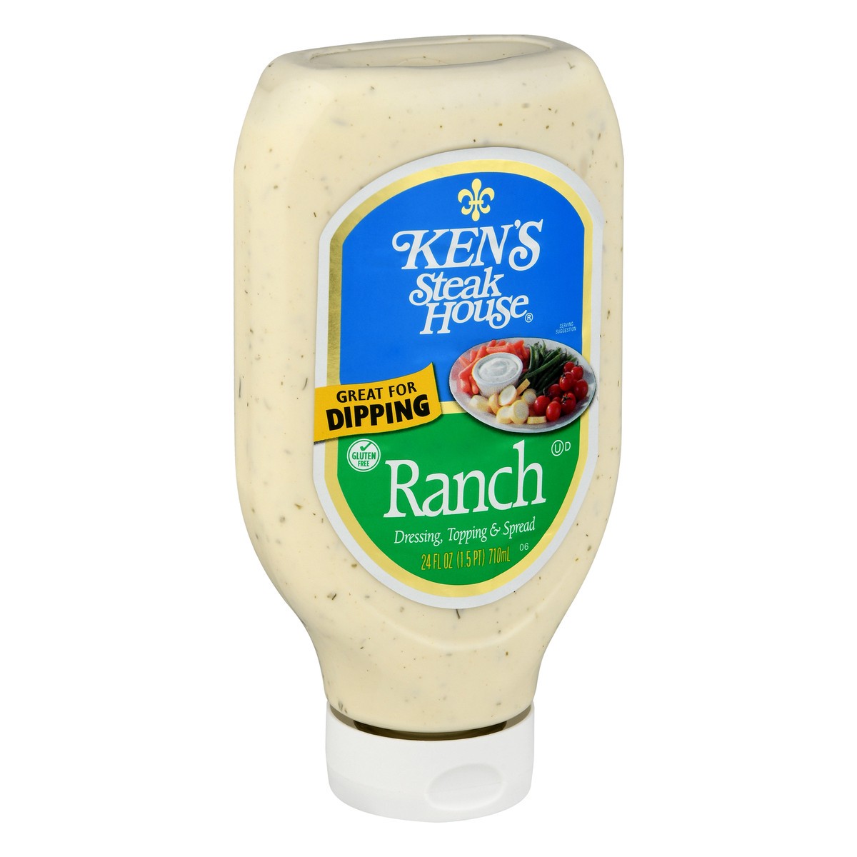 slide 8 of 9, Ken's Steak House Ranch Salad Dressing, 24 fl oz