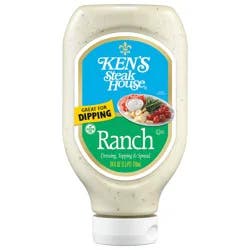 Ken's Steak House Ranch Dressing Topping & Spread 24 fl oz