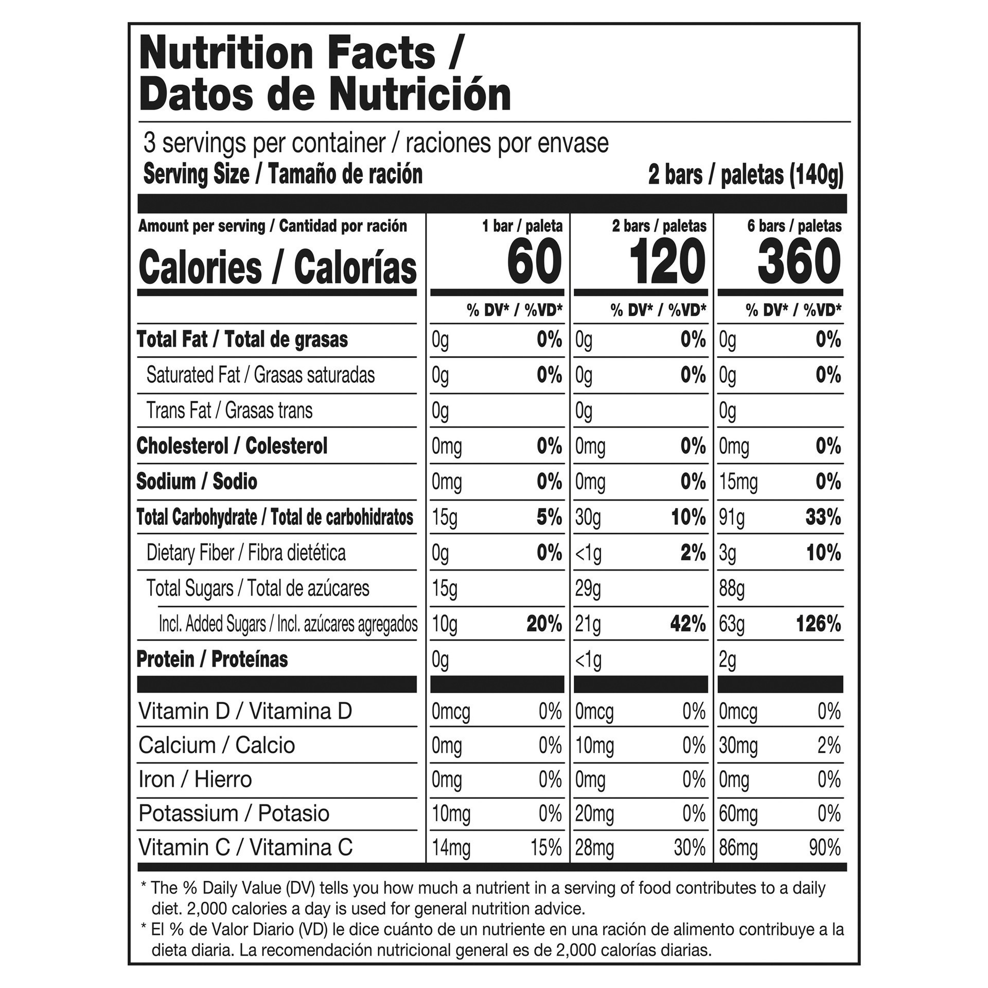 slide 3 of 5, Outshine Grape Fruit Bars 6 Each, 6 ct