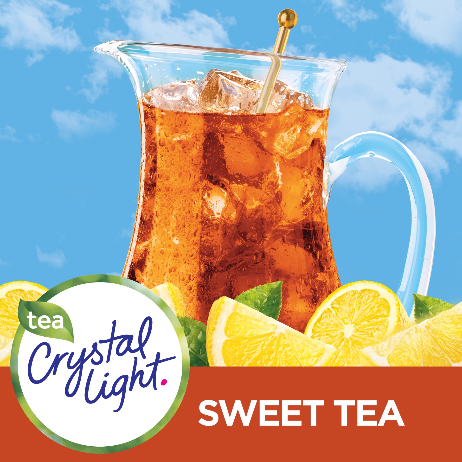 slide 6 of 11, Crystal Light Sweet Tea Naturally Flavored Powdered Drink Mix Pitcher, 1.56 oz