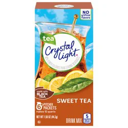 Crystal Light Sweet Tea Drink Mix 6 ea