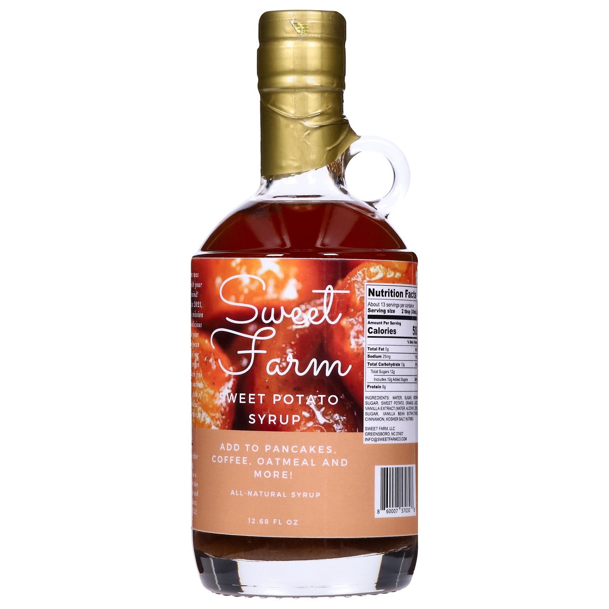 slide 7 of 14, Sweet Farm Sweet Potato Syrup 12.68 fl oz, 12.68 oz