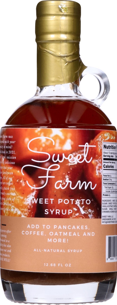 slide 13 of 14, Sweet Farm Sweet Potato Syrup 12.68 fl oz, 12.68 oz