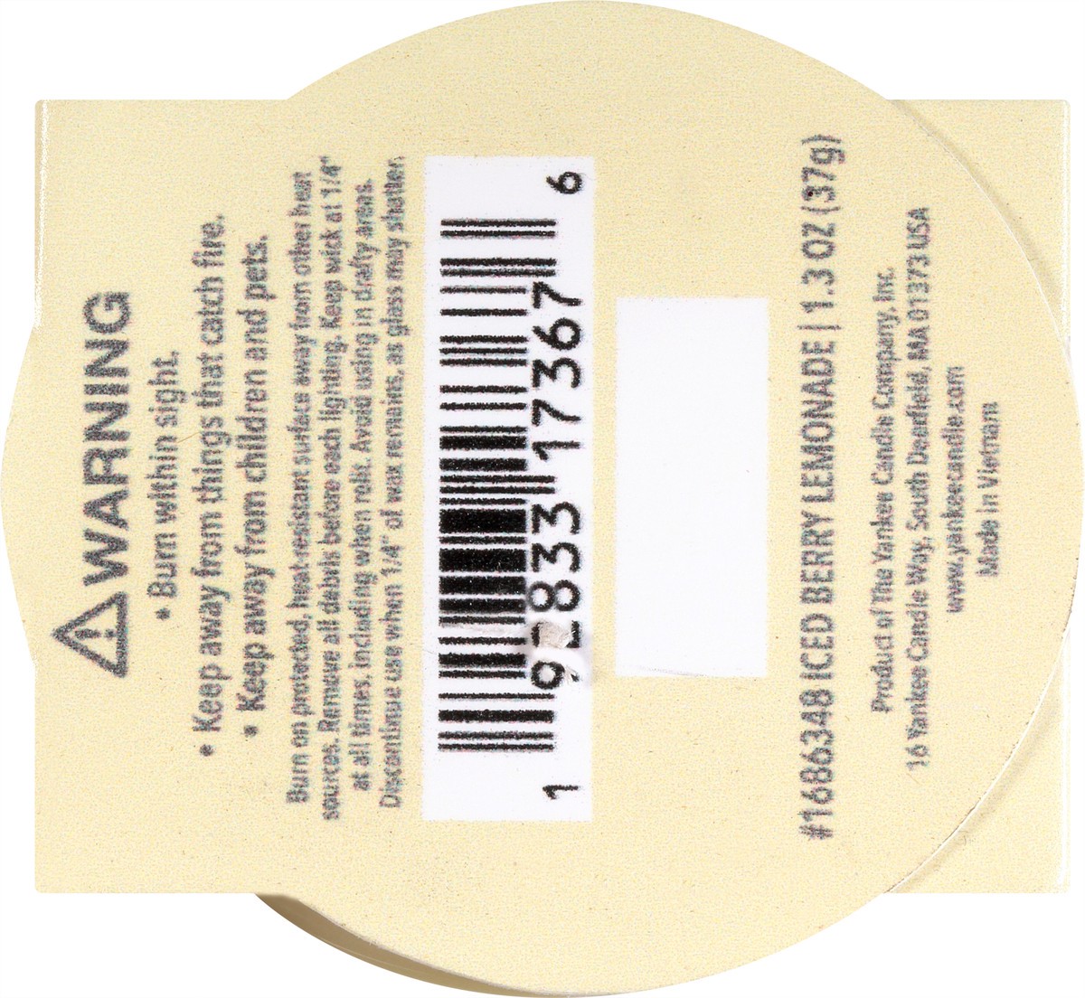 slide 4 of 9, Yankee Candle Signature Collection Mini Jar Iced Berry Lemonade, 1.3 oz