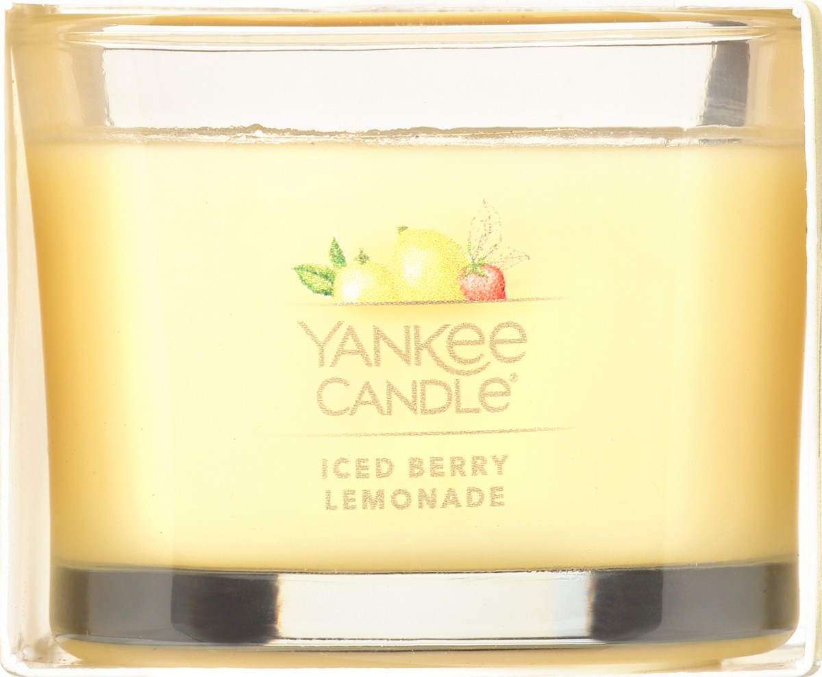 slide 6 of 9, Yankee Candle Signature Collection Mini Jar Iced Berry Lemonade, 1.3 oz