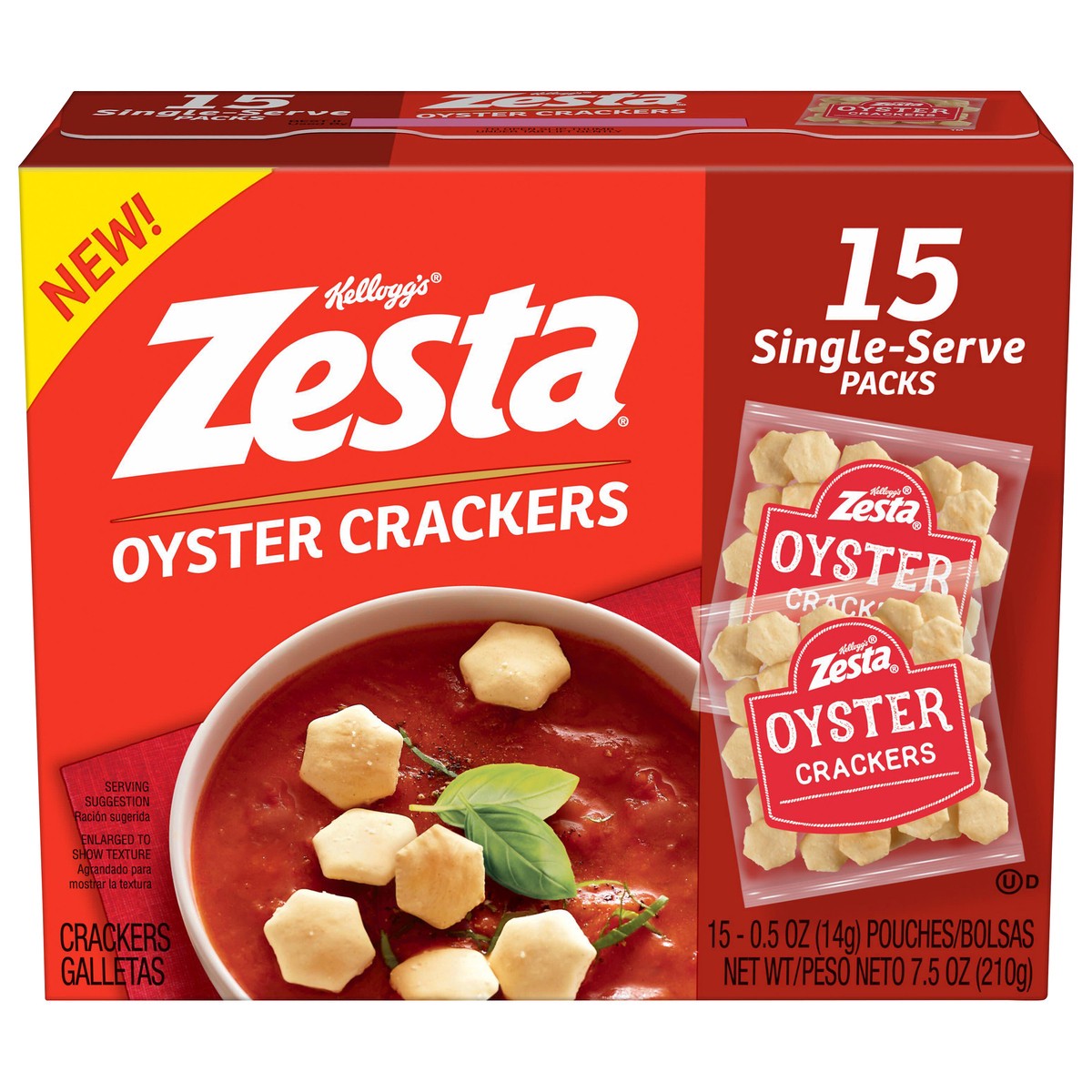 slide 1 of 7, Zesta Oyster Crackers, 7.5 oz