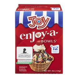 Joy Enjoy-A-Bowls Waffle Bowls Mini